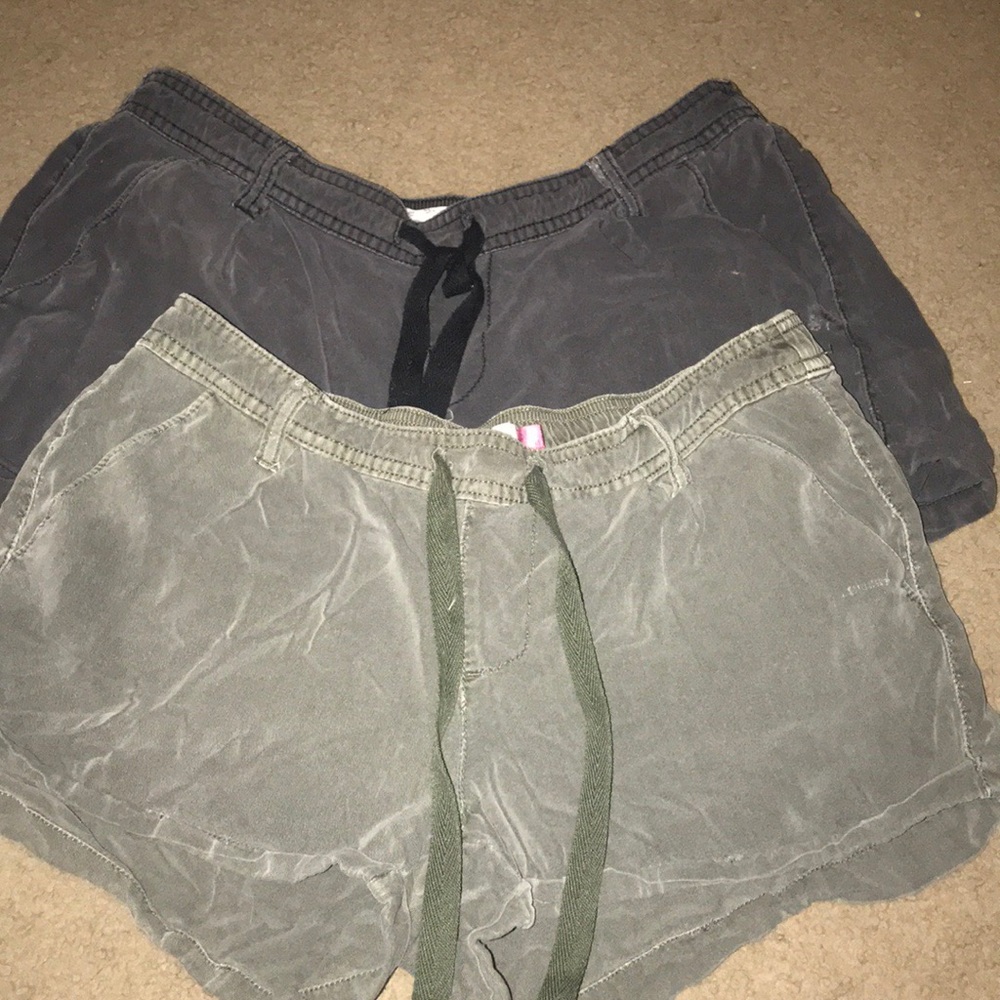 Two comfy cloth shorts by SO